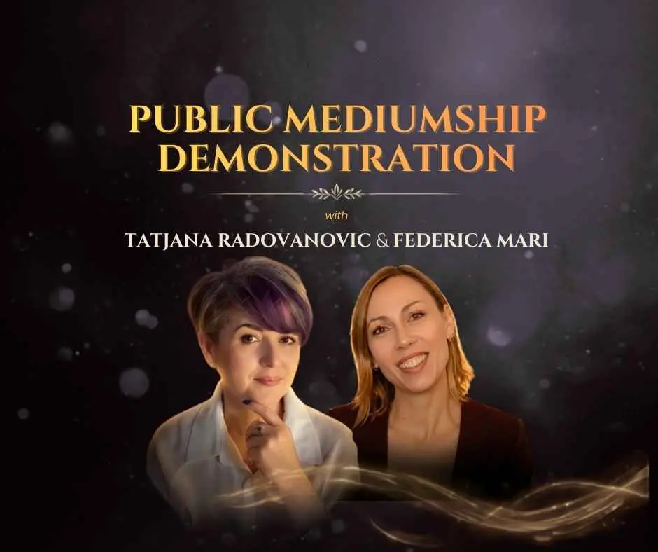 Federica and Tatjana November web demonstration poster